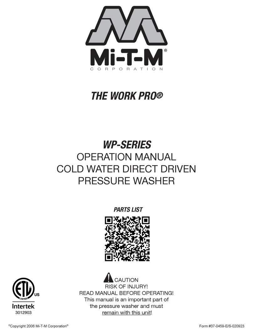 Mi-T-M Work Pro WP Series User manual