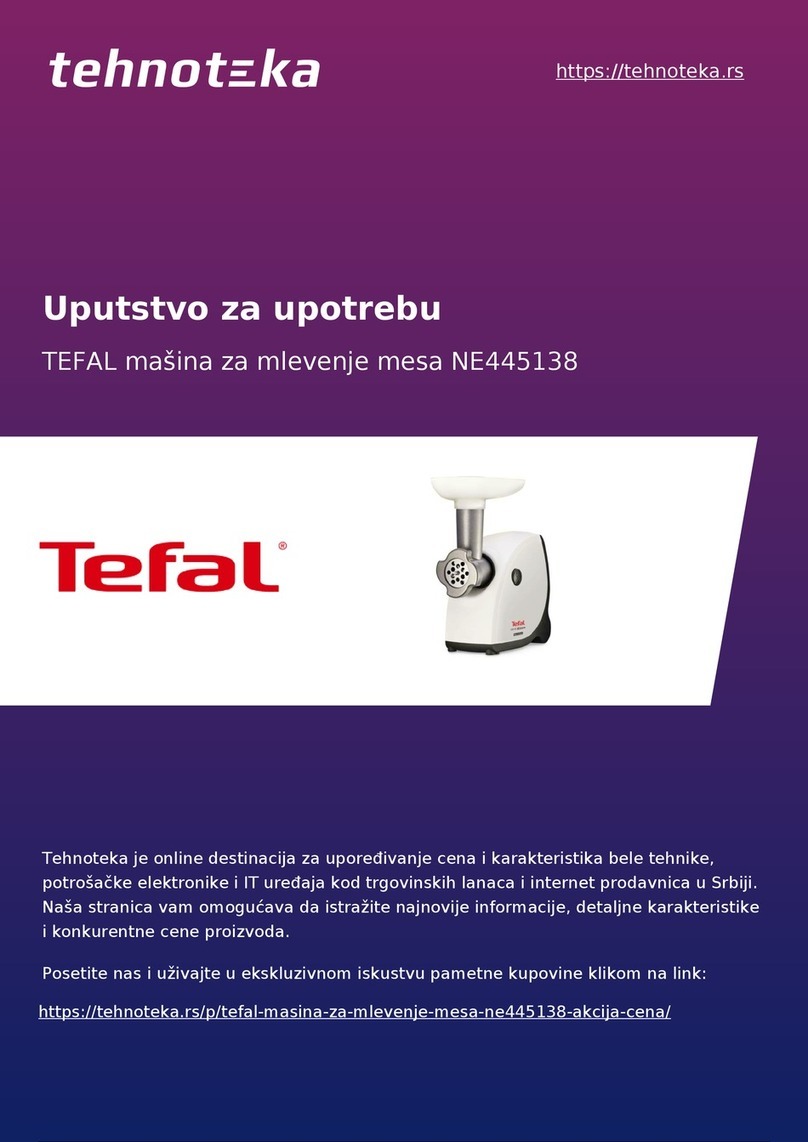 TEFAL hv4 instruction manual