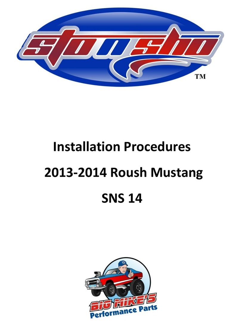 Big Mikes Performance Parts STO N SHO SNS 14 Installation procedures