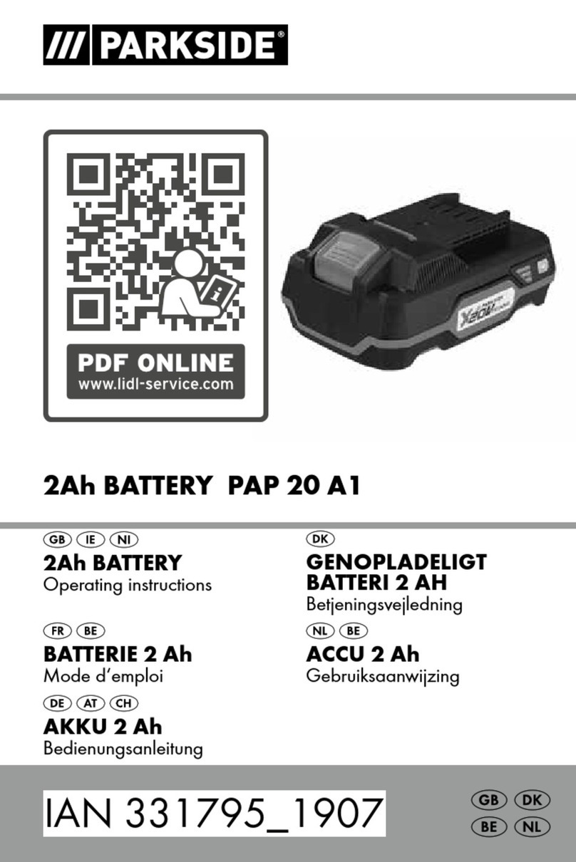 Parkside PAP 20 A1 User manual