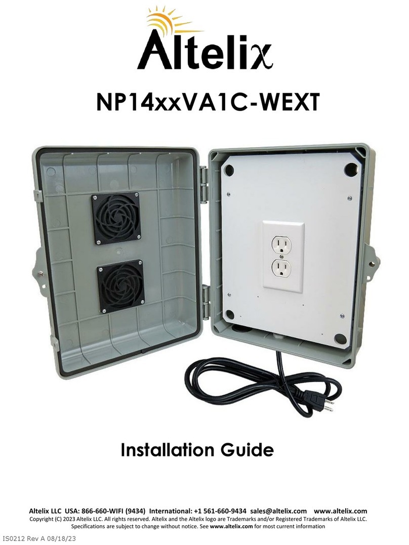 Altelix NP14 VA1C-WEXT Series User manual