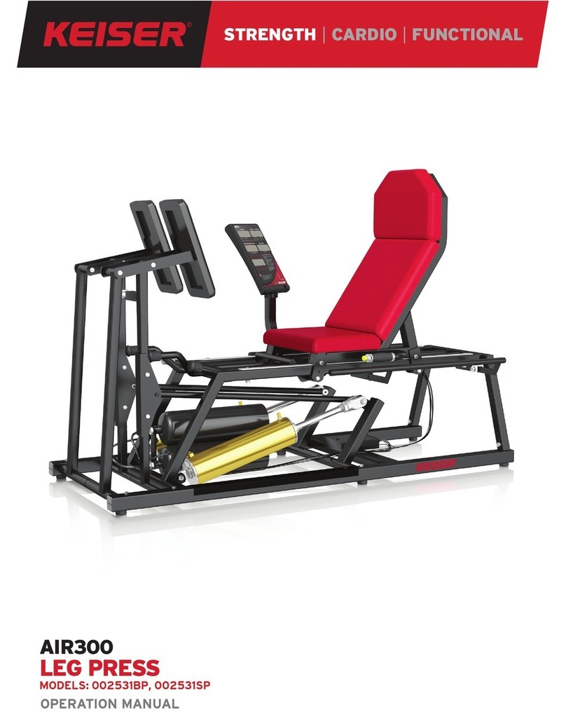 Keiser 002531BP User manual