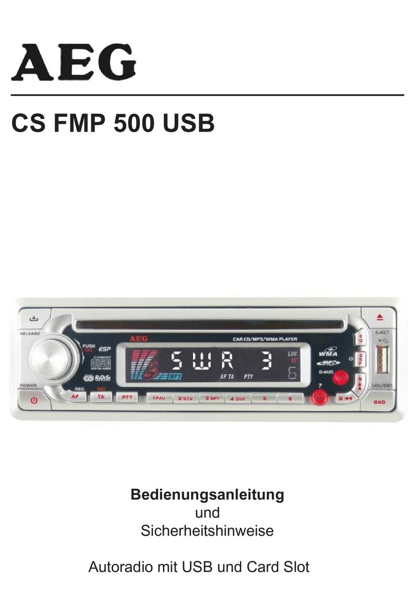 AEG CS FMP 500 USB User manual