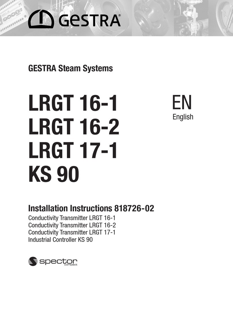 GESTRA LRGT 16-2 User manual