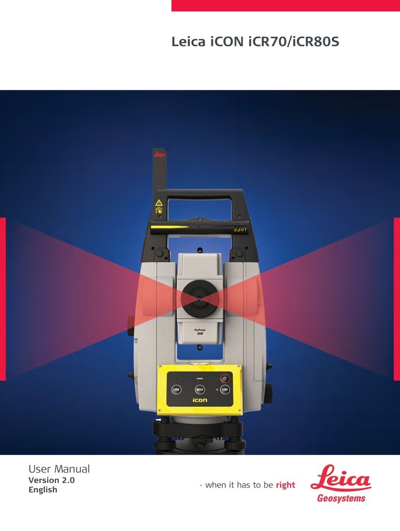 Leica Geosystems iCON iCR70 user manual