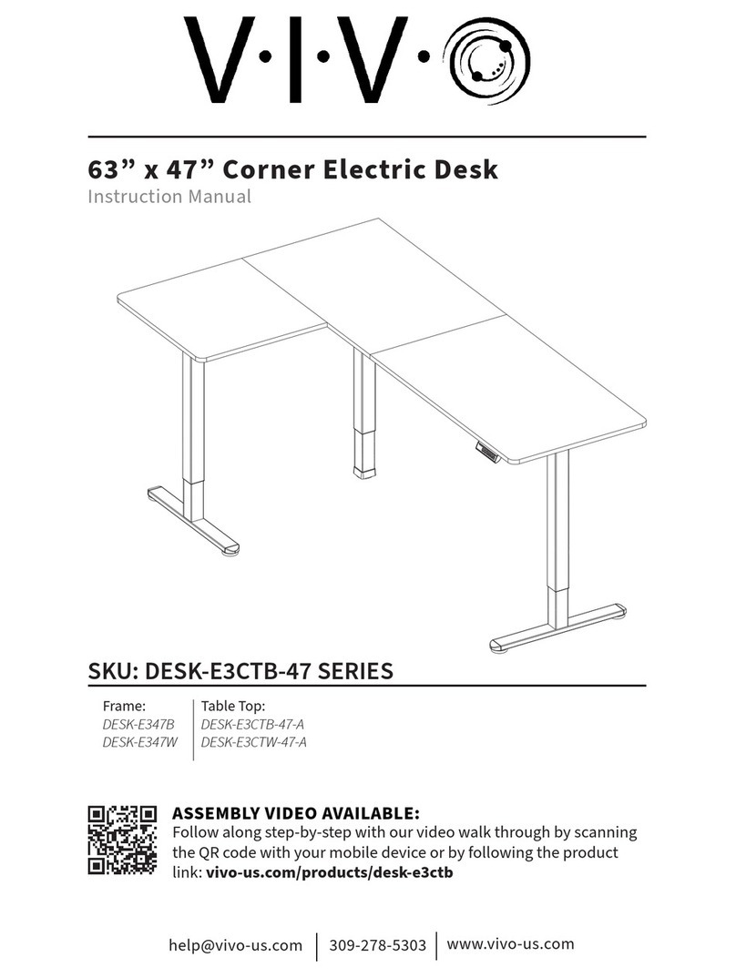 Vivo DESK-E347B instruction manual Vivo DESK-E347B instruction manual
