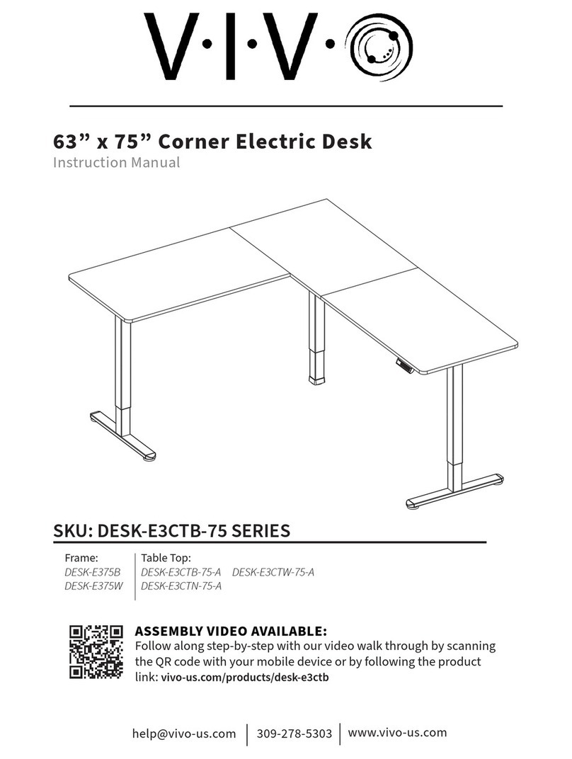 Vivo DESK-E3CTB-75 Series instruction manual Vivo DESK-E3CTB-75 Series instruction manual