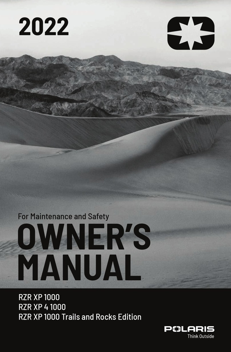 Polaris RZR XP 1000 2022 User manual Polaris RZR XP 1000 2022 User manual