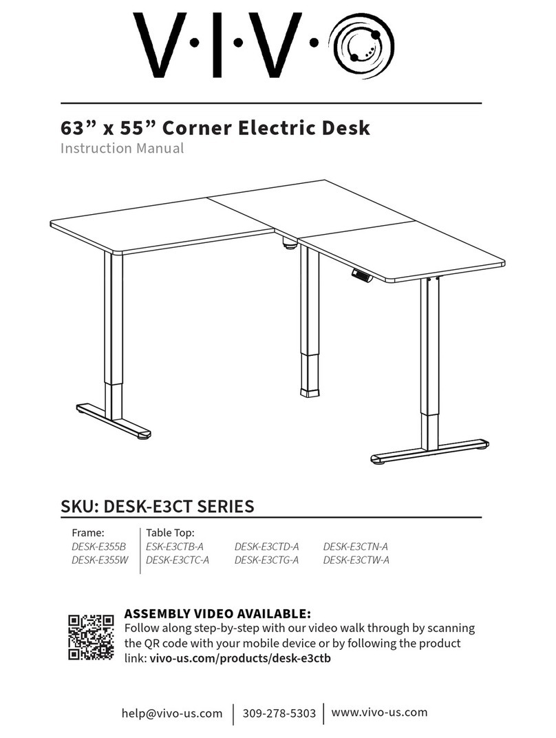 Vivo DESK-E355B instruction manual