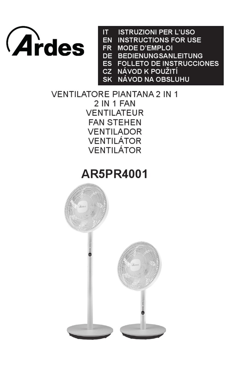 ARDES AR5PR4001 User manual