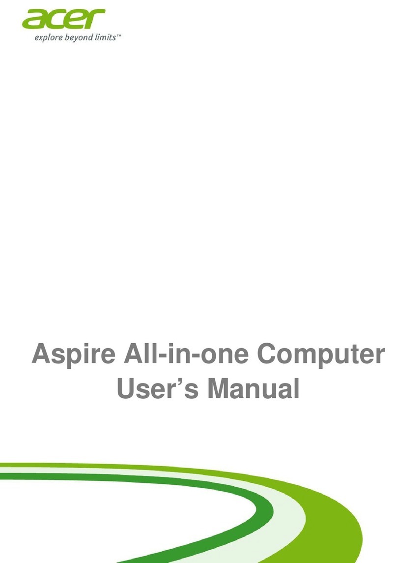Acer Aspire ZC-700G User manual Acer Aspire ZC-700G User manual