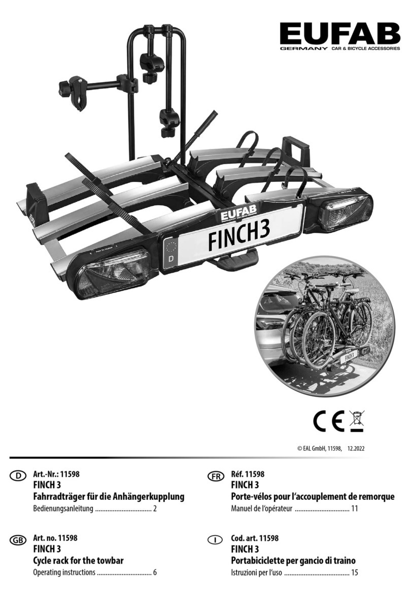 EUFAB FINCH 3 operating instructions