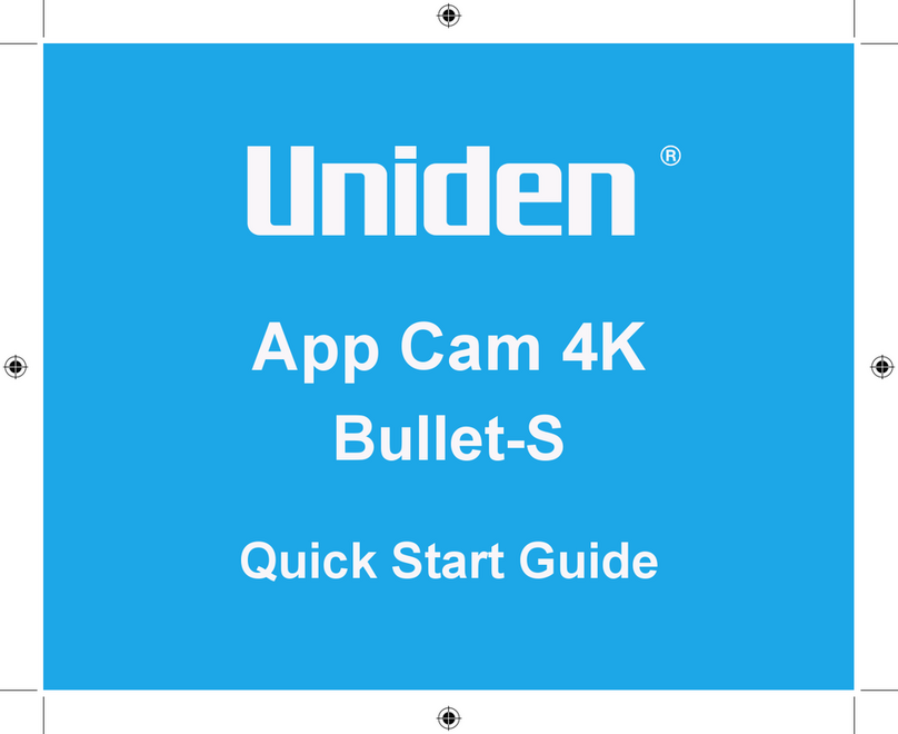 Uniden App Cam 4K Bullet-S quick start guide