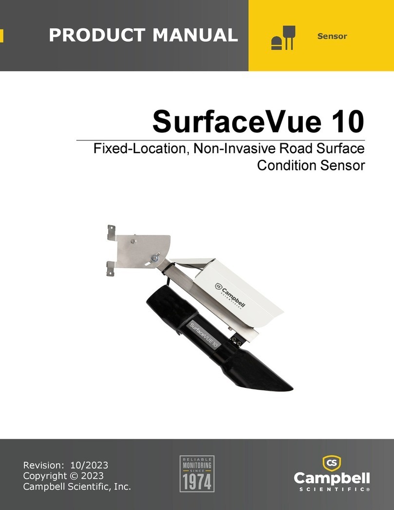 Campbell SurfaceVue 10 product manual