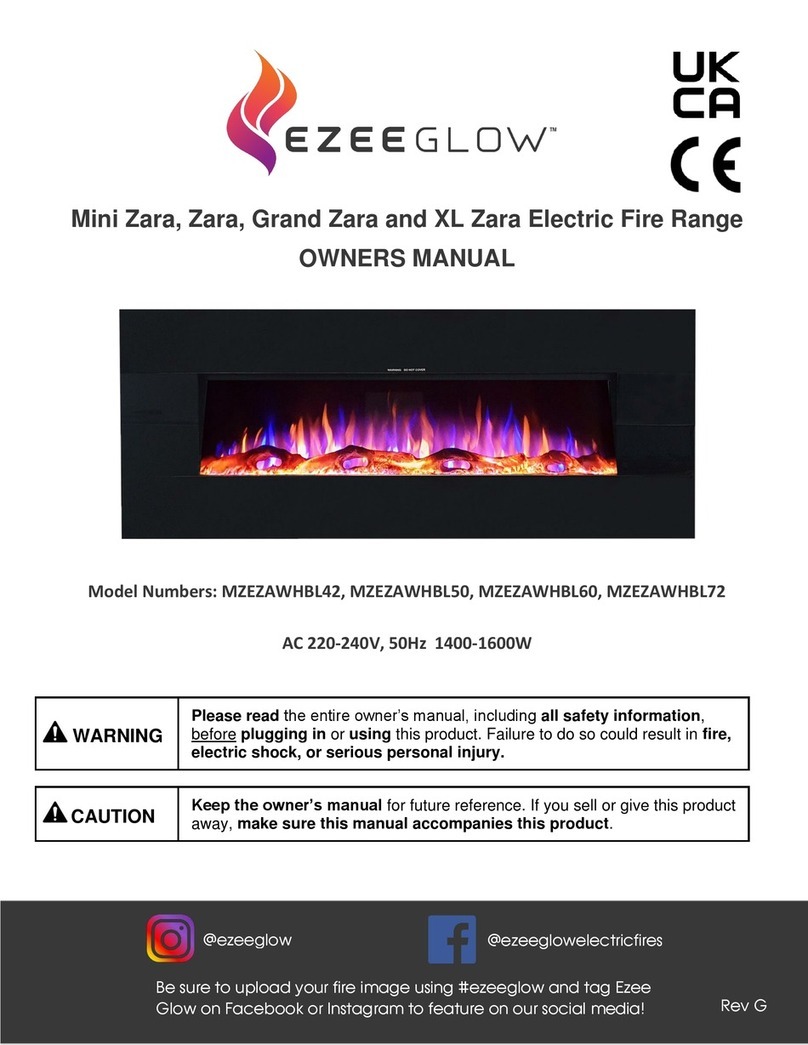 Ezee Glow Mini Zara User manual