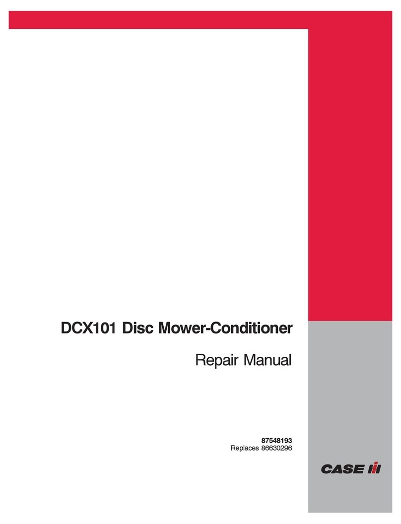 Case IH DCX101 Operating instructions