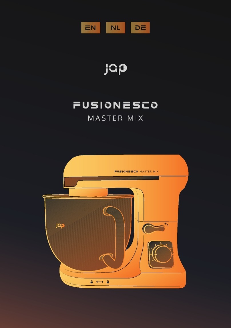 JAP FUSIONESCO MASTER MIX manual