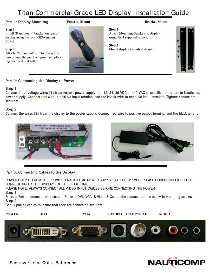Nauticomp 29-1912 User manual