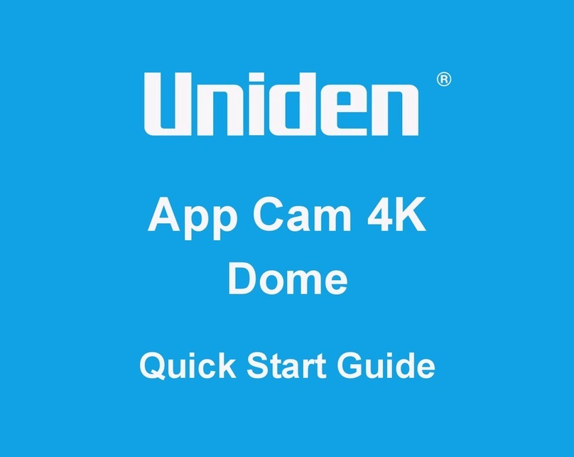Uniden App Cam 4K Bullet-S User manual