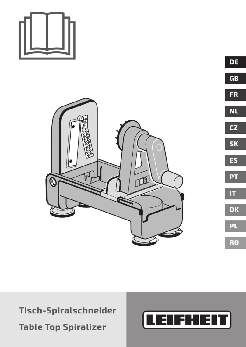 Leifheit 03222 operating instructions