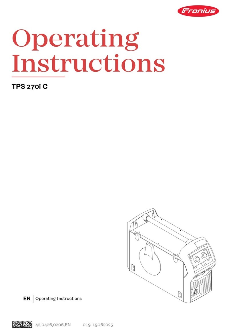 FRO­NIUS TPS/i COMPACT User manual