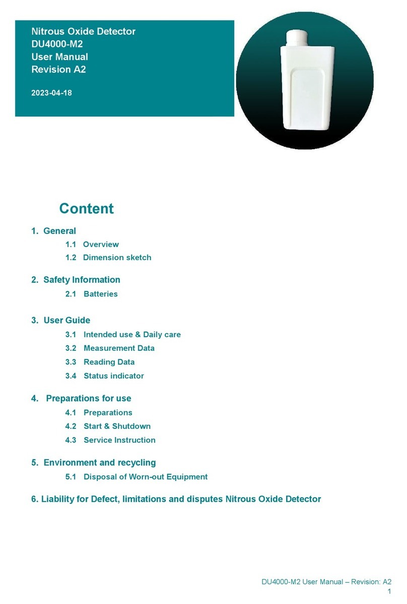 Medclair NOD DU4000-M2 User manual