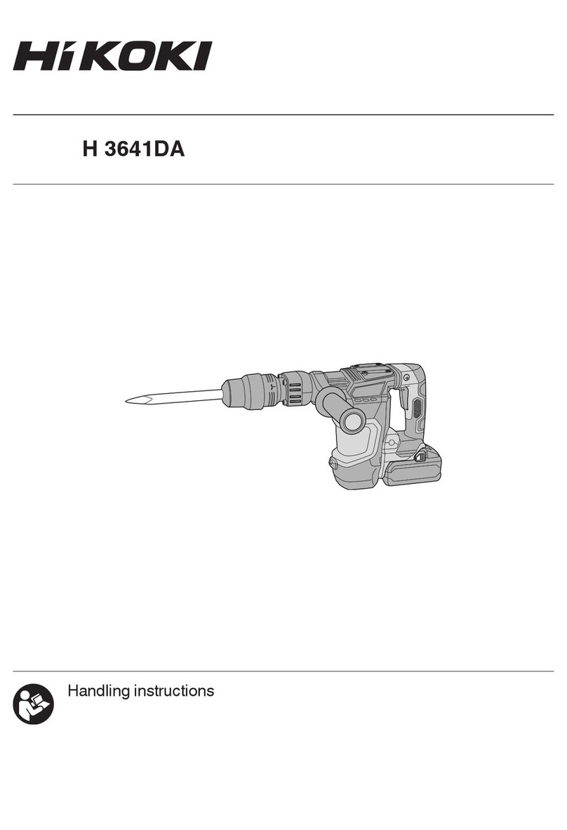 HIKOKI H 3641DA User manual