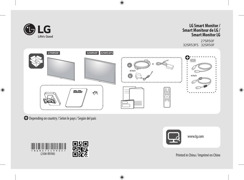 LG 27SR50F User manual