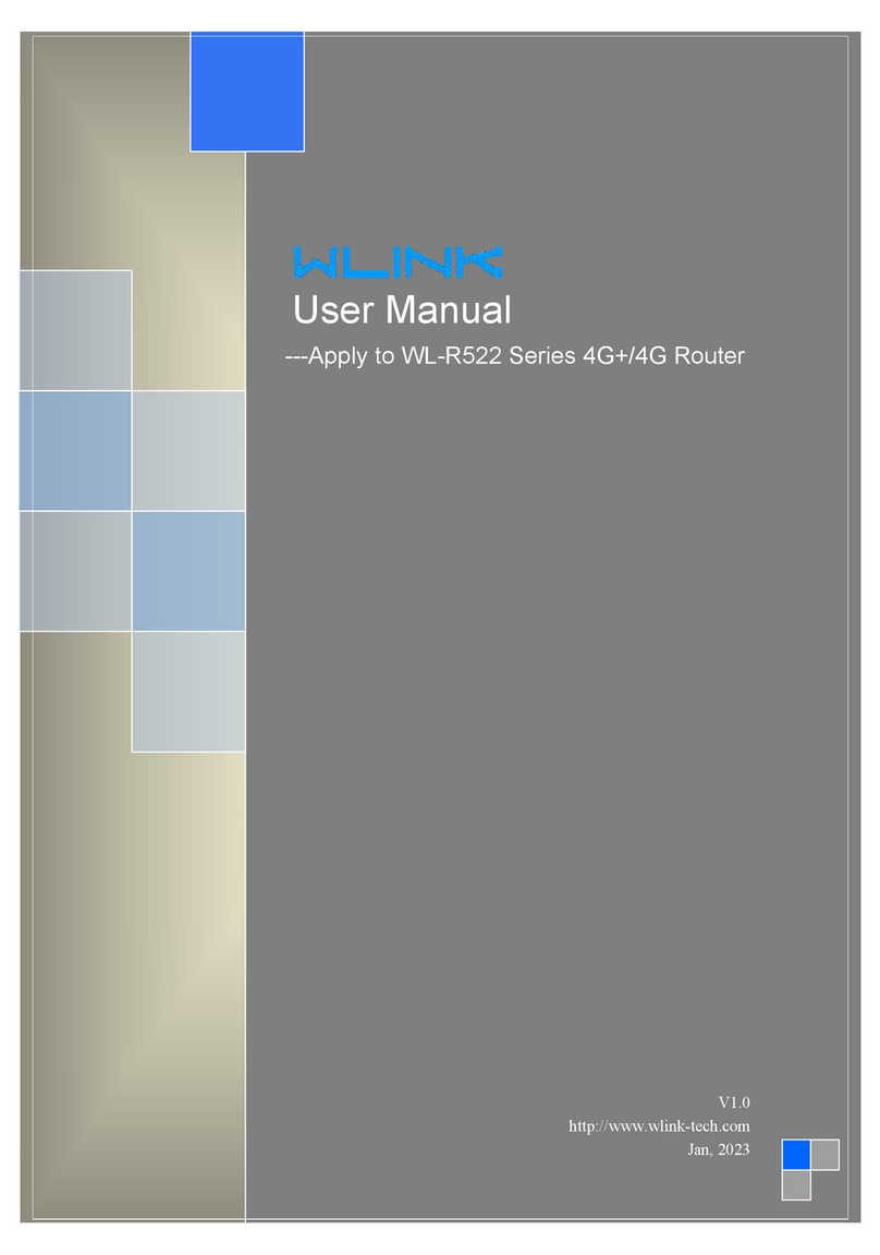W-Link WL-R522 Series user manual