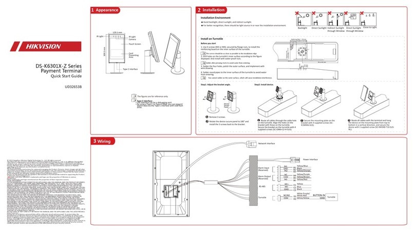 HIK VISION DS-K6301X-Z Series User manual