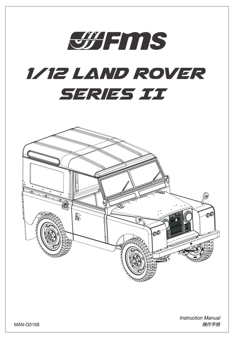 FMS 1/12 Land Rover II Series instruction manual FMS 1/12 Land Rover II Series instruction manual