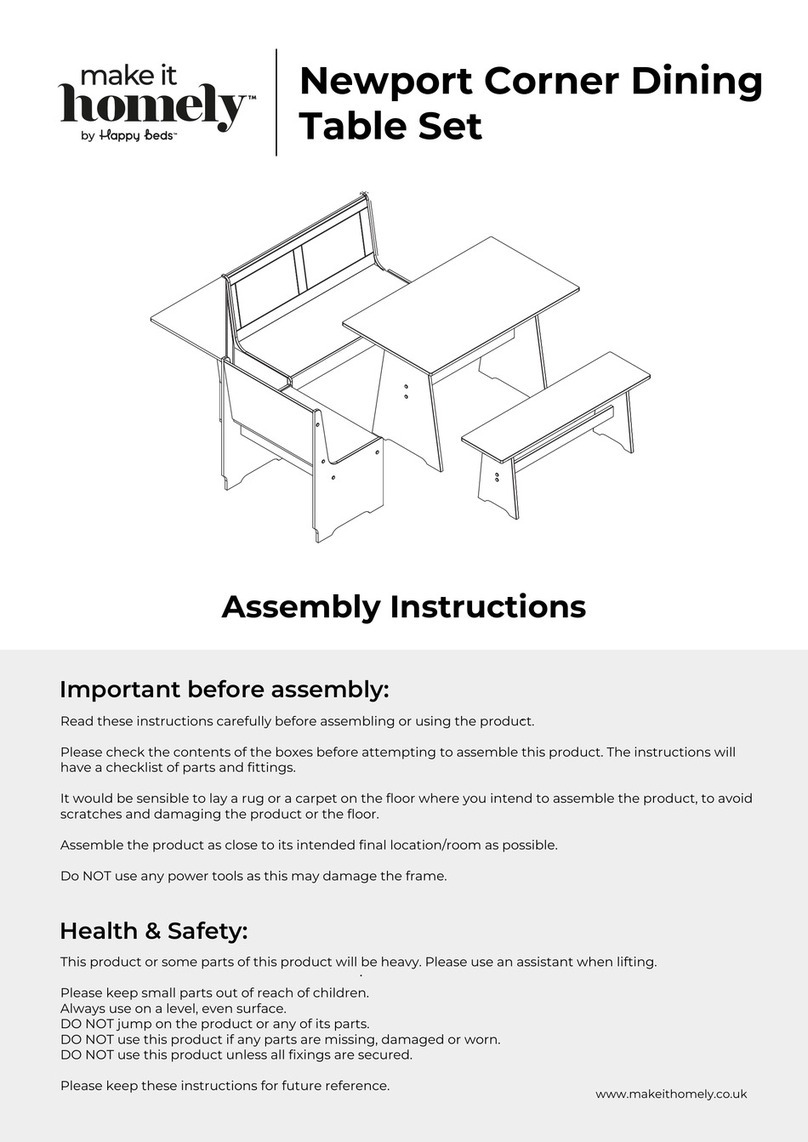 Happy Beds homely Newport User manual
