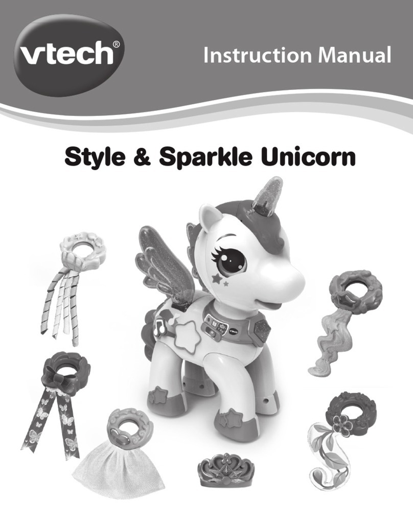 V-tech Style & Sparkle Unicorn User manual