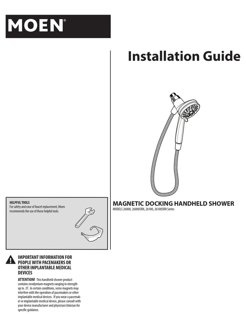 Moen 26000 Series User manual