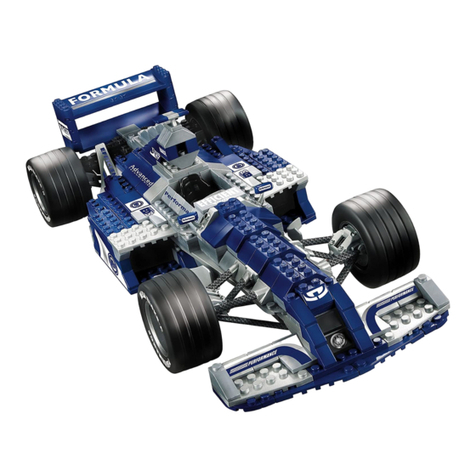 Mega Bloks PROBUILDER Grand Prix Racer Instruction book
