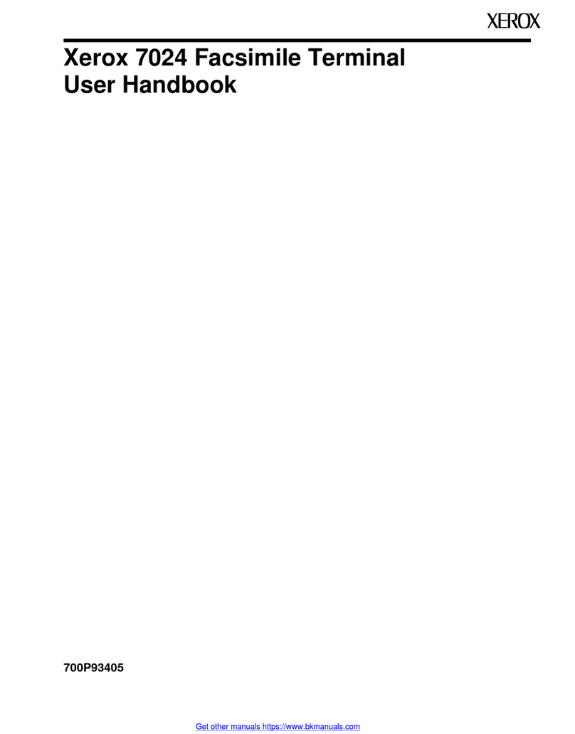 Xerox 7024 User handbook