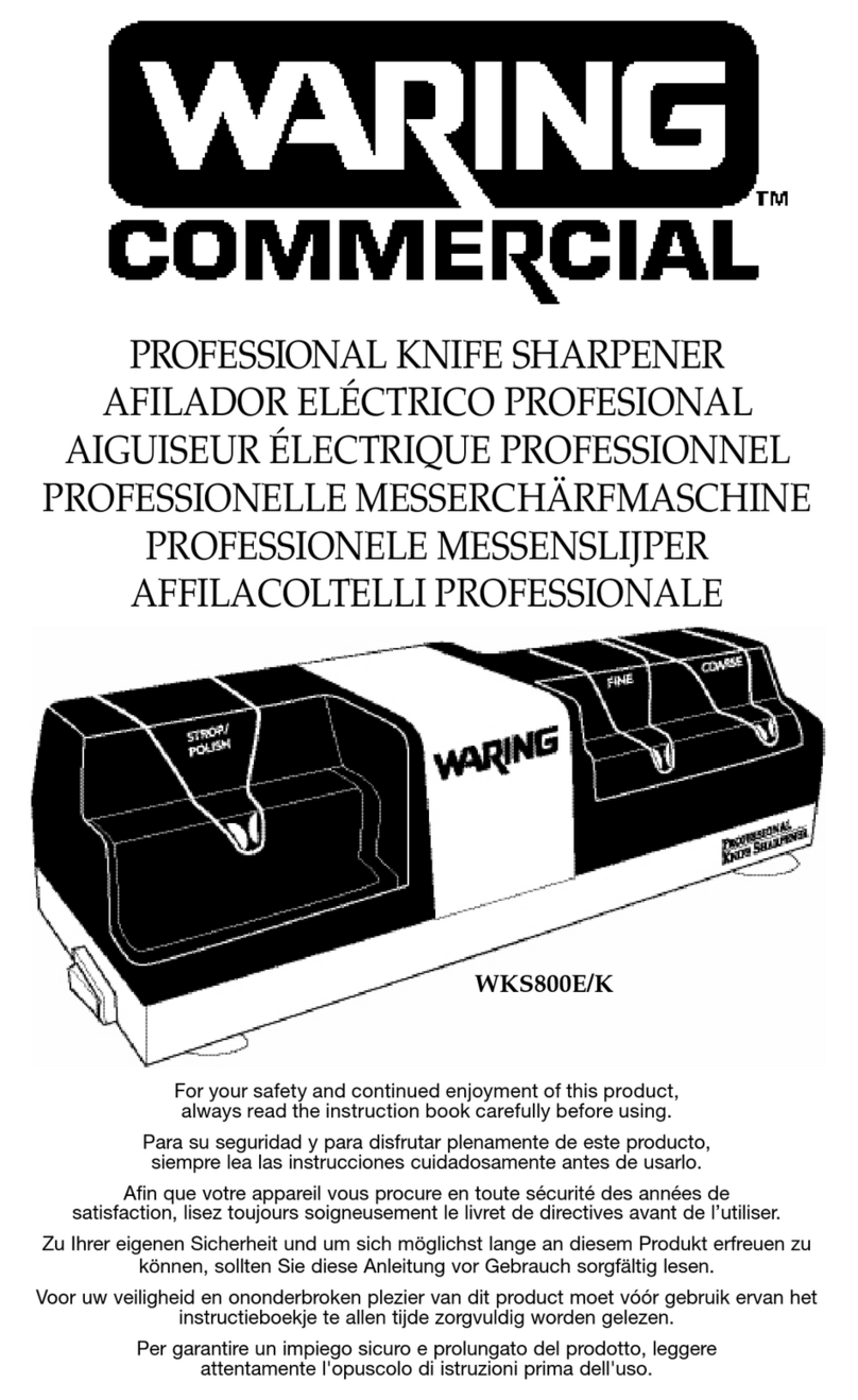 Waring WKS800E/K User manual