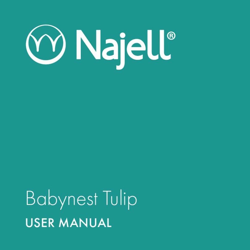 Najell Babynest Tulip User manual