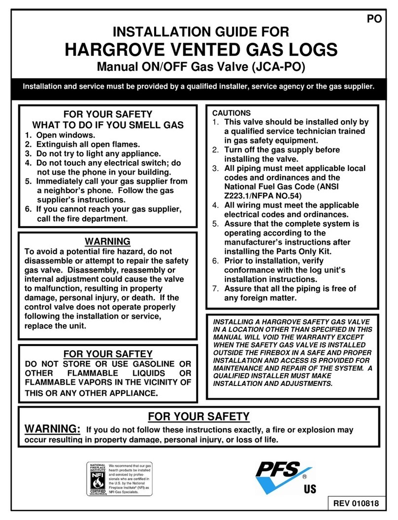 Hargrove JCA-PO installation guide