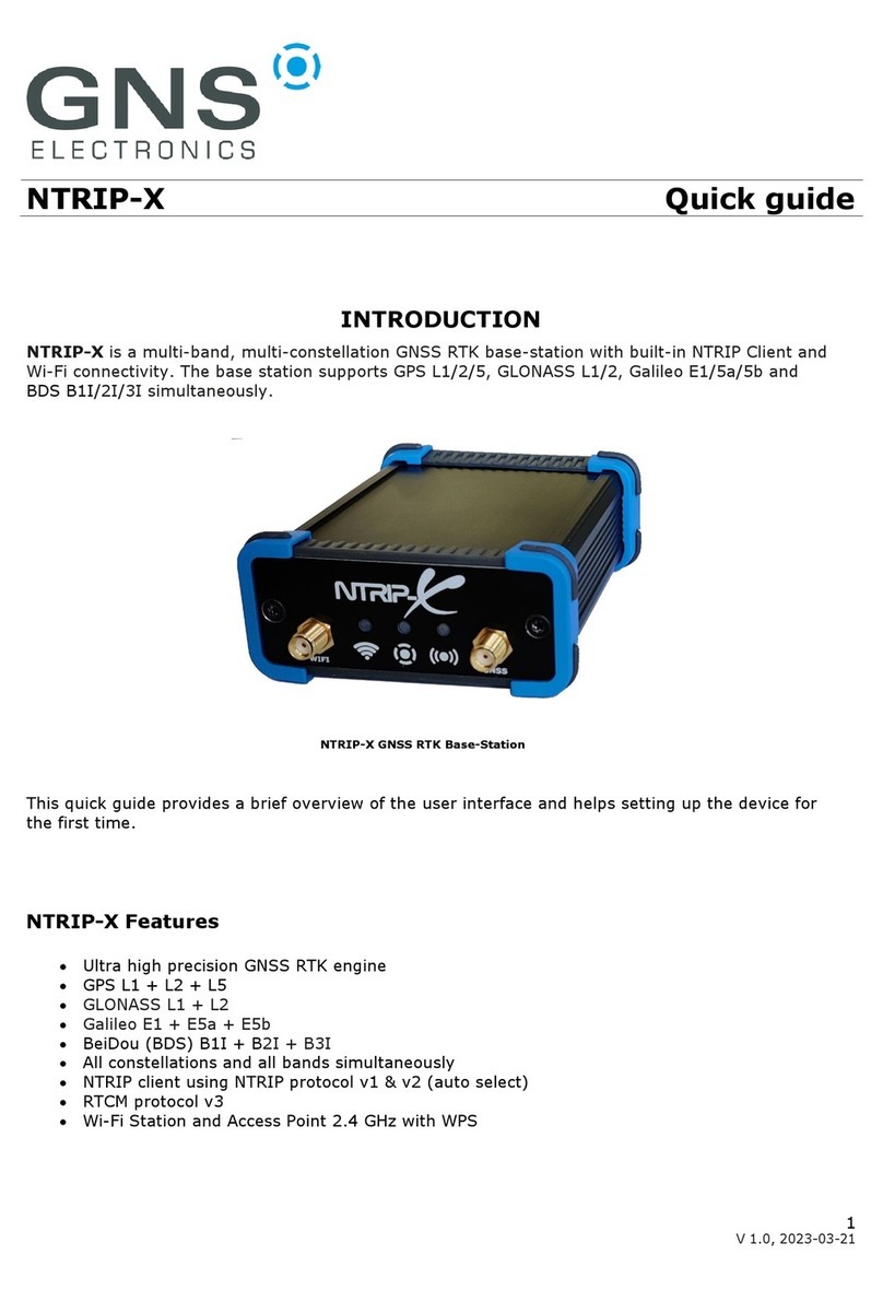 GNS NTRIP-X quick guide
