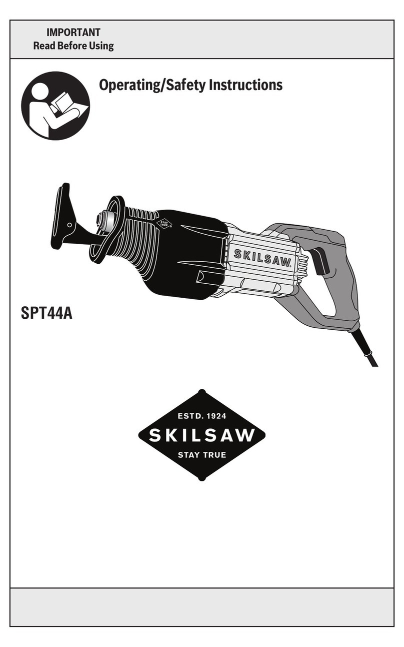 skilsaw SPT44A Assembly instructions
