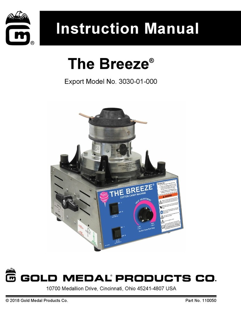 Goldmedal The Breeze 3030-01-000 instruction manual