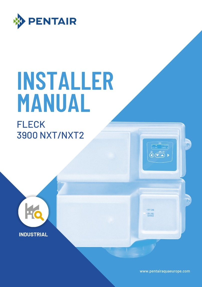 Pentair FLECK 3900 NXT User guide