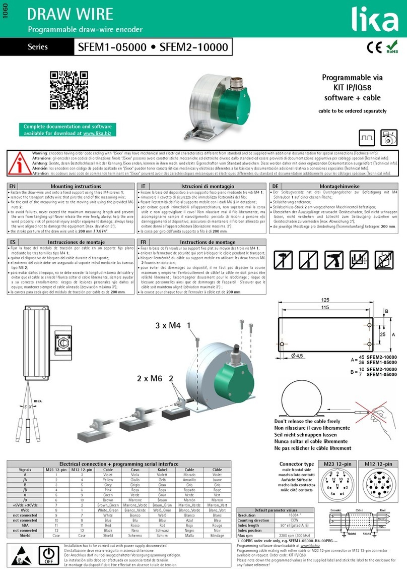 Lika SFEM2-10000 User manual