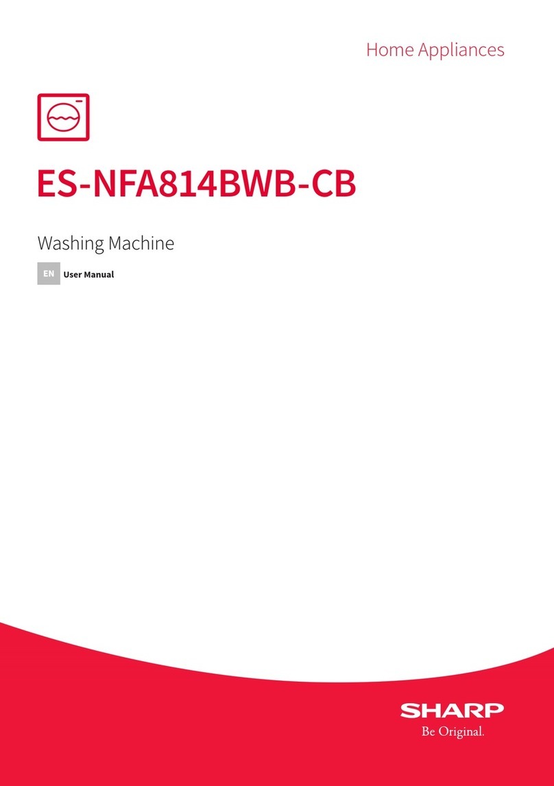 Sharp ES-NFA814BWB-CB user manual