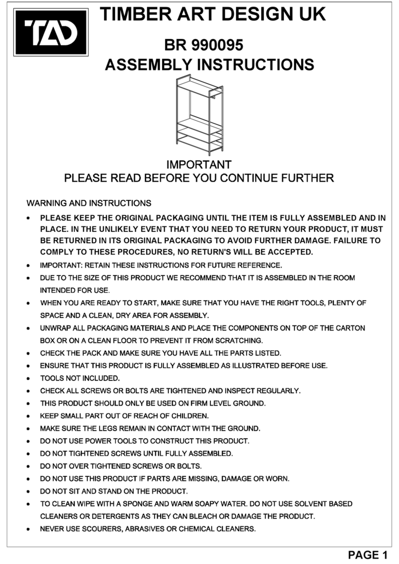 TAD BR 990095 Assembly instructions