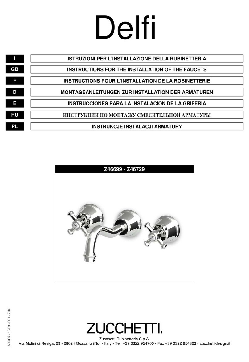 ZUCCHETTI Delfi Z46699 Parts list manual
