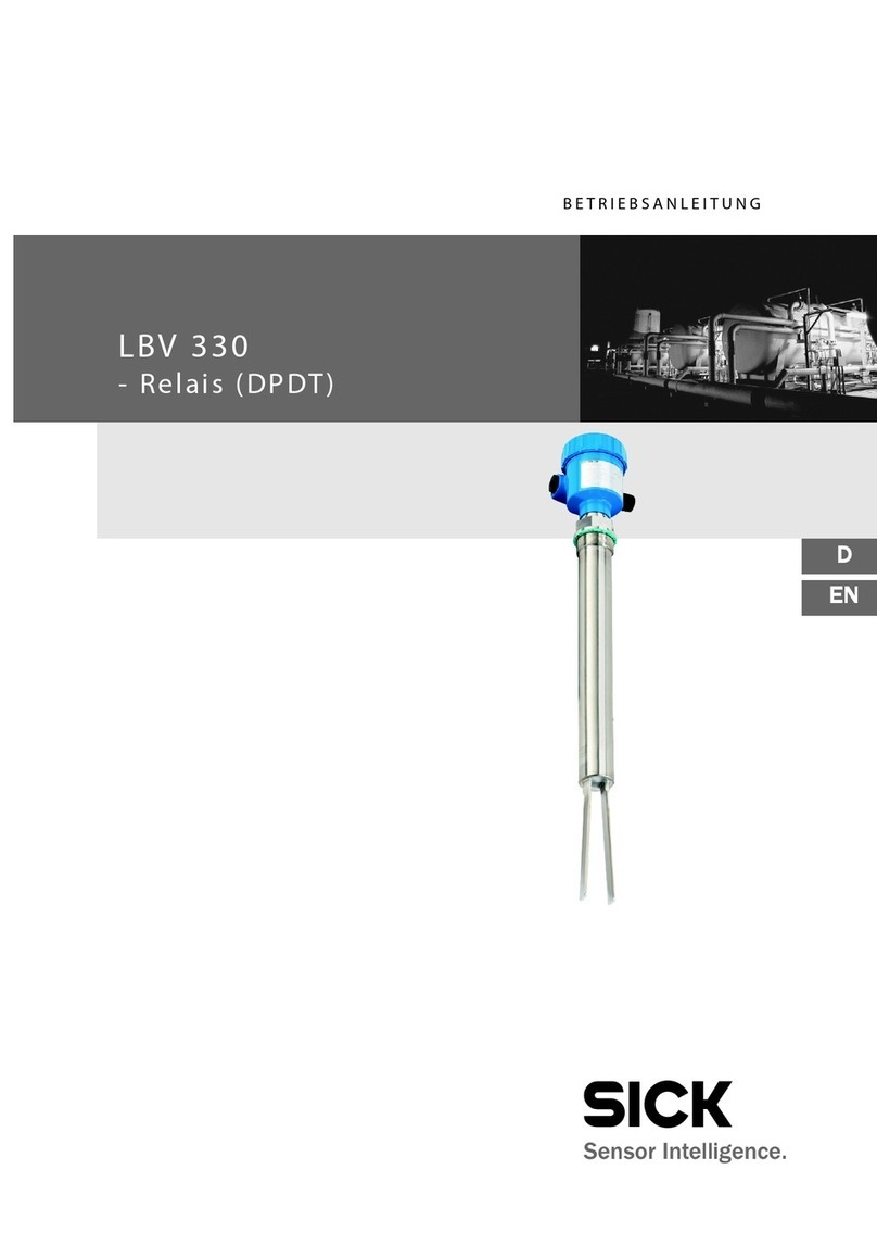 SICK LBV 330 User manual
