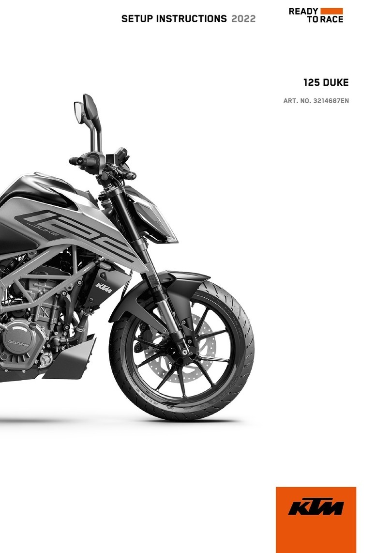 KTM 125 DUKE 2022 Manual