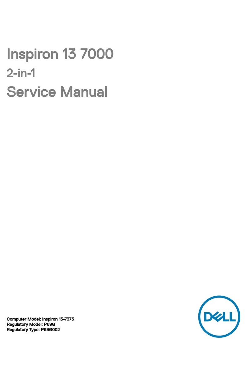 Dell Inspiron 13-7375 Service manual